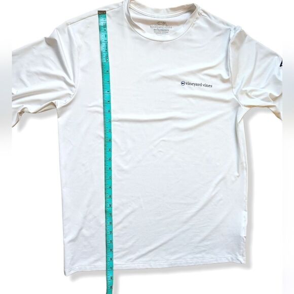 Vineyard Vines Whale Long-Sleeve Performance Sport Tee Men's sz S - Picture 4 of 9